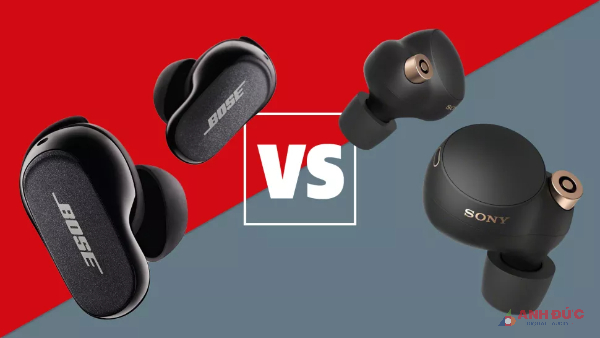 So sánh Bose QuietComfort Earbuds II và Sony WF-1000XM4