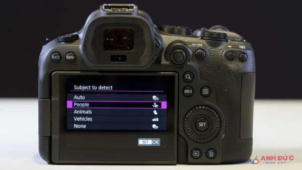 Canon EOS R6 Mark II được cập nhật thêm nhiều đối tượng lấy nét và khả năng lấy nét chính xác hơn