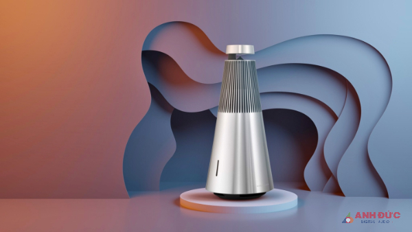 Beosound 2 mới vẫn giữ nguyên thiết kế hình nón độc đáo để phát nhạc trong không gian 360 độ
