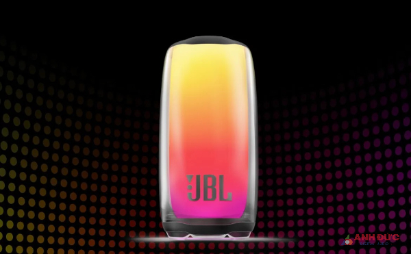 JBL Pulse 5 có thiết kế khá bắt mắt và cực kỳ thu hút với dải đèn LED của nó
