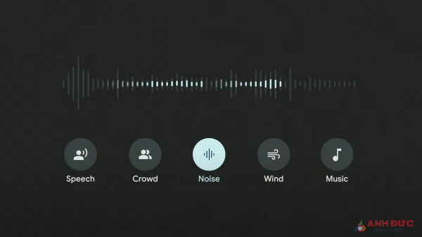 Google đang hướng đến cải thiện âm thanh ghi âm với tính năng diện toán âm thanh được gọi là Audio Magic Eraser