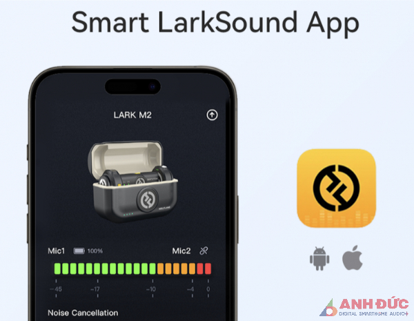Hollyland giới thiệu ứng dụng xử lý âm thanh chuyên dụng LARKSound trên các nền tảng di dộng