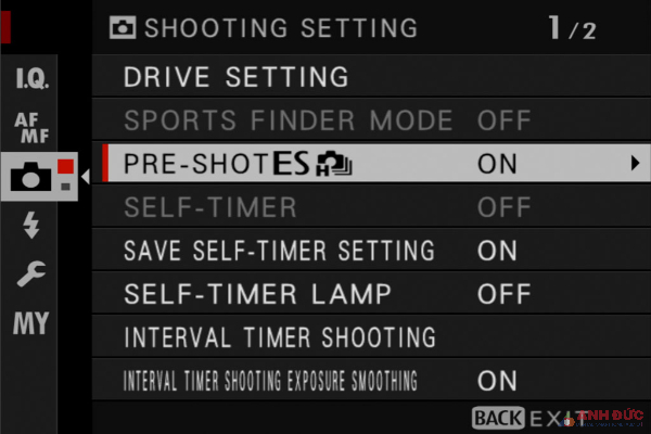 X100VI được tích hợp tính năng Preshot sẽ chụp lại những khoảnh khắc trước khi bấm nút chụp hoàn toàn