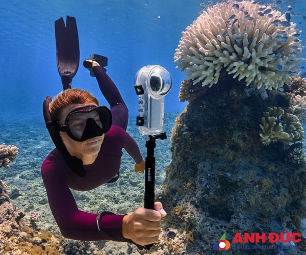 Action camera Insta360 - Cấu trúc chống nước bền bỉ