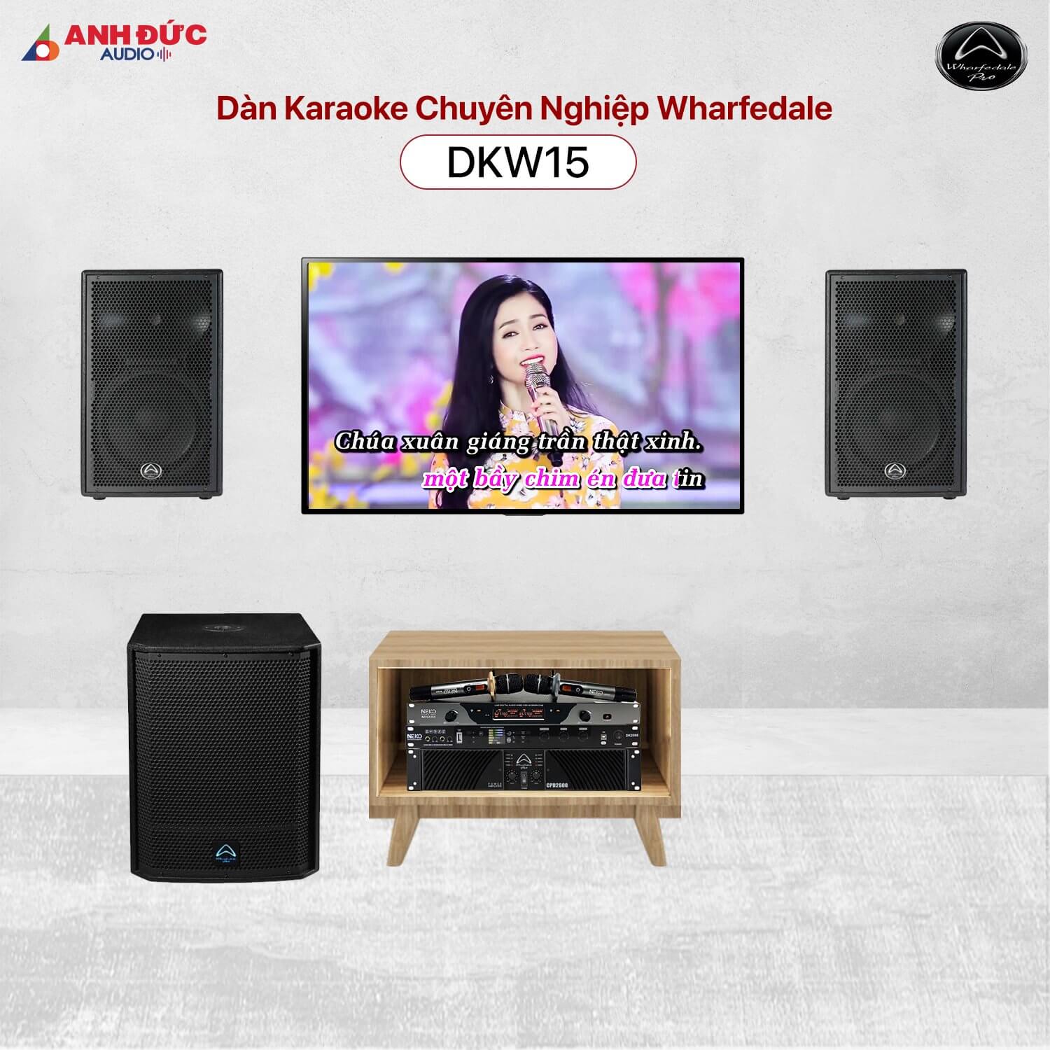 Dàn Karaoke Chuyên Nghiệp Wharfedale DKW15