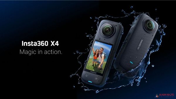 Giới thiệu Insta360 X4 – Chiếc máy quay 360 độ với độ phân giải 8K