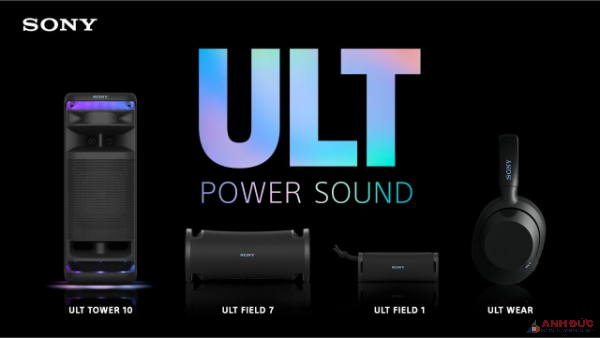Sony ULT - Dòng sản phẩm âm thành mới dành cho người yêu âm trầm