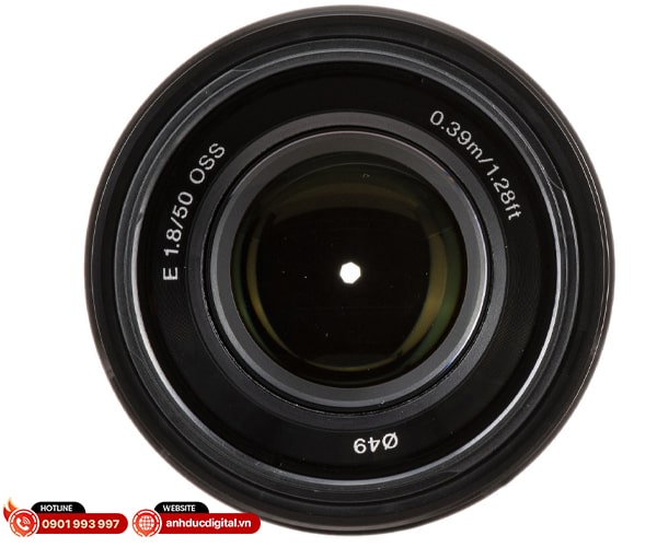 Ống kính cho máy ảnh Sony A6400 - Sony E 50mm f/1.8 OSS