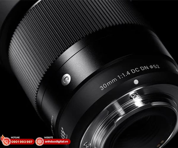 Ống kính cho máy ảnh Sony A6400 - Sigma 30mm f/1.4 DC DN Contemporary