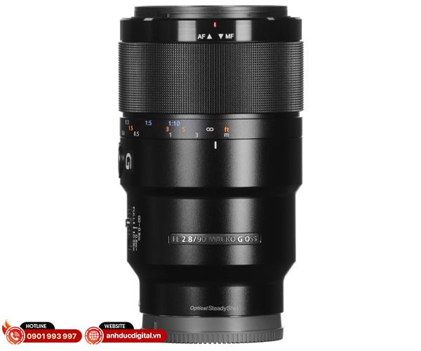 Ống kính cho máy ảnh Sony A6400 - Sony FE 90mm f/2.8 Macro G OSS
