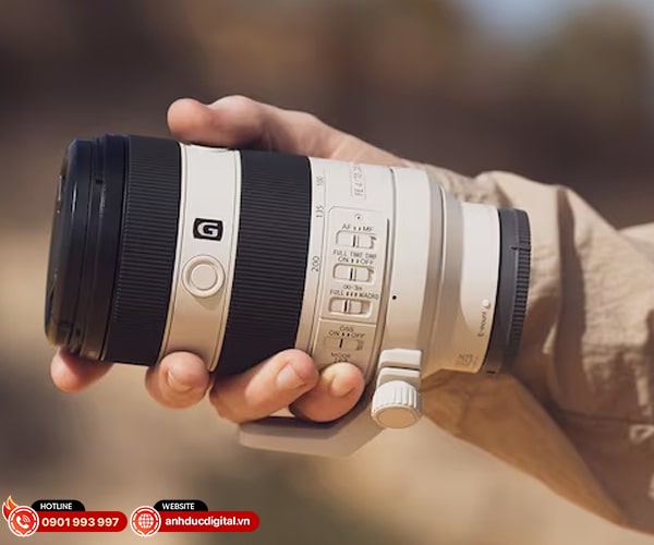 Ống kính cho máy ảnh Sony A6400 - Sony FE 70-200mm f/4 G OSS